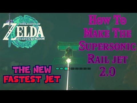 The New Incredibly Fast Supersonic Jet! | Tears of the Kingdom