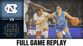 North Carolina vs. Notre Dame Full Game Replay | 2025-26 ACC Women's Basketball