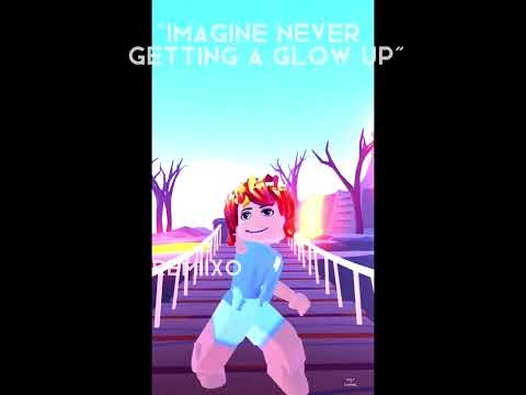 “imagine never getting a glow up 😨” ||#roblox #short #robloxedit (flashing,eye strain)