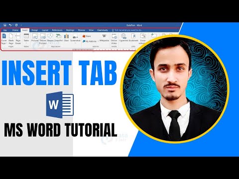 Ms word : insert tab  full explanation in Ms word
