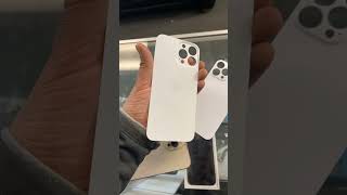 Easy and cheapest solution for broken back glass iPhones, iPhone 12 13 14