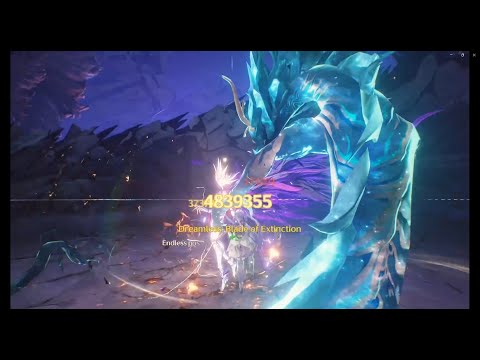 Wuthering Waves - Jinhsi - Almost 5M damage / 鳴潮 - 今汐 - もう少しで500万ダメージ