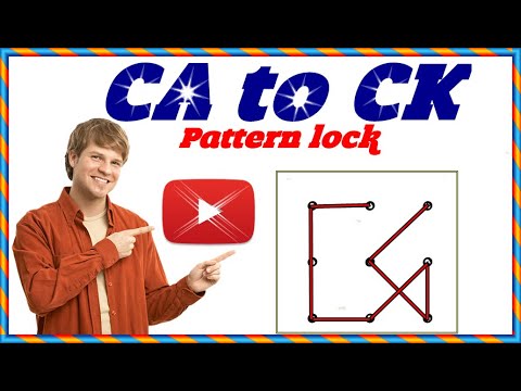 CA to CK pattern lock👈🏼😱💘💘 | Pattern lock CF/CG/CH/CI/CJ/CK/ design | Pattern lock design new