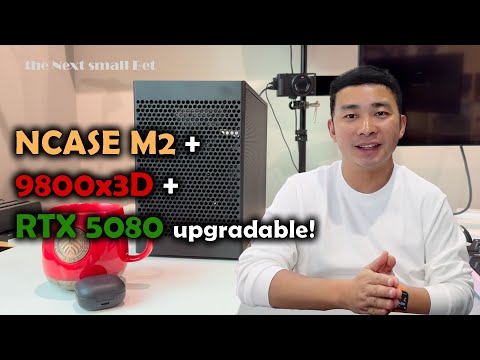 NCASE M2 Cheese Grater with AMD Ryzen 9800x3D, Noctua fan Mod PSU, GeForce RTX 5080/5090 Ready!