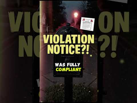 HOA Power Trip Over a Simple Mailbox - True Story #shorts #karen #hoadrama