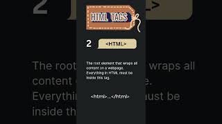 Html Tags | Website Development #music #html #javascript #css #web #webdevelopment #trending #foryou