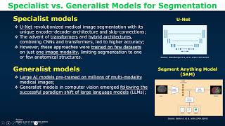 582 Generalist vs specialist models for medical image segmentation