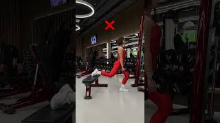 Proper technique is essential for preventing injuries #shorts #womenworkout #gymworkout
