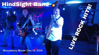 🎸 HindSight Band Rocks Miamisburg Moose! | Dayton's Best 70s, 80s & 90s Hits | Dec 14, 2024 🎶