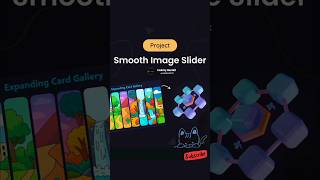 Expanding card gallary animation using HTML CSS ✨ A Dynamic expanding animation 💕💕#cards #ytshorts
