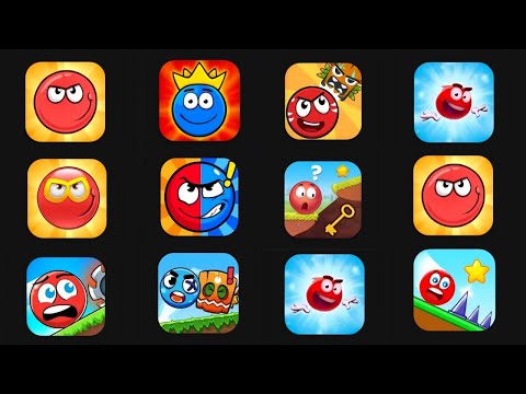 Red Ball 4,Red Ball 5, Red Ball: Secret Adventure,Red Ball Super Run,Roller Ball X: Bounce Ball