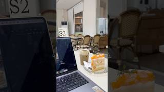 romanticizing studying with me! study with me vlog! #studywithme #studycafe #study
