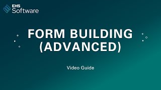 Form Building Advanced