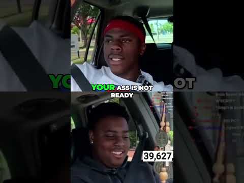 Ishowspeed teaches brother how to drive Epic FAIL!!!