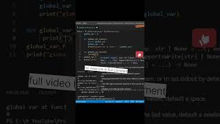 python global variable interview questions | global variables in python #pythoninterviewquestions