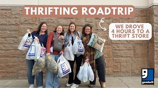 Traveling to my FAVORITE Thrift Stores | Thrift With Me | Thrift Haul Try On | Goodwill Thrift Haul