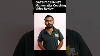 CSIR-NET Maths Student Review About GATEIIT Online Coaching Classes| #netmaths #csirnetpreparation