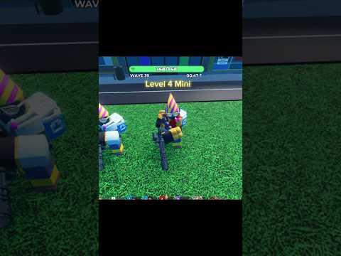 party mini showcase (happy bday tds) #roblox #towerdefensesimulator #showcase #shorts #yes