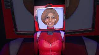 CASSANDRA 🤖❤️ #cassandra #makeup #acting #makeuptransformation