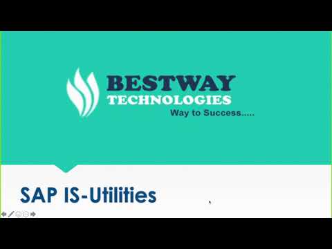 SAP ISU ( Utilities)  Online Training  | SAP ISU training Videos