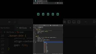 🔥 CSS Hover Effects for Buttons (#12 - Simple & Stylish) 🔥 #css #csshover #coding #html