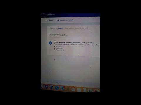 BREAKING NEWS PROOF RIPPLE IS BEING ADDED TO COINBASE