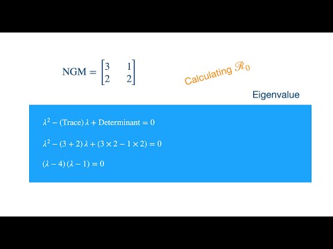 Calculating R0 from NGM