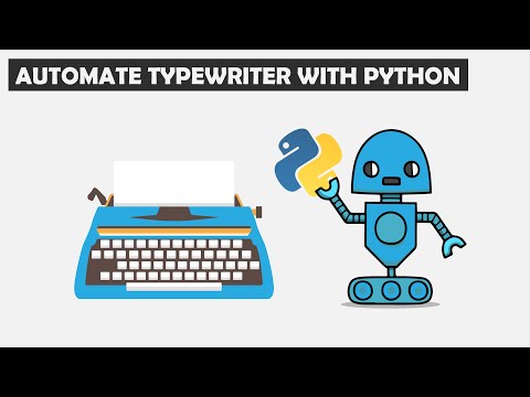 Automating Typewriter with Python | Selenium