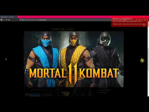 MK11 - Web interactive