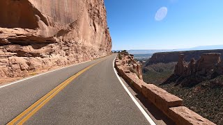 [81] 4K Colorado National Monument Bike Ride 4K