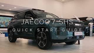 JAECOO 7 SHS Tutorial | From specs to performance | The official, ultimate guide | JAECOO UK