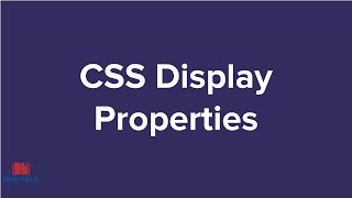 FBLA Website Design: CSS Display Properties