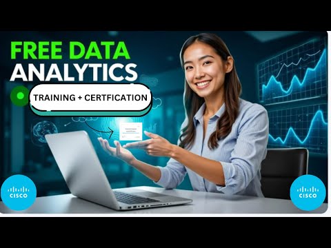 free data analytics course by cisco|free tarining with ceritified badges|enroll now