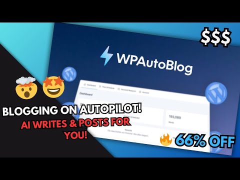 AI Blogging Tool That Writes & Posts? WPAutoBlog Review!