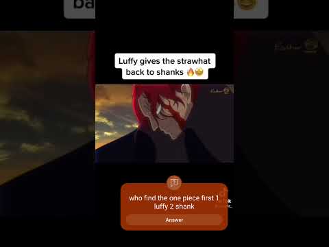 LUFFY GIVES STRAW HAT TO SHANKS # one piece # luffy # anime