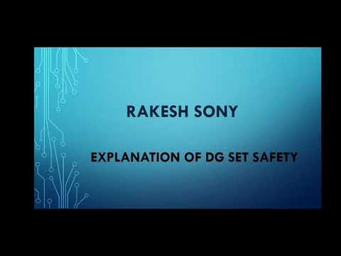 DG Set Safety & Standard Parameters