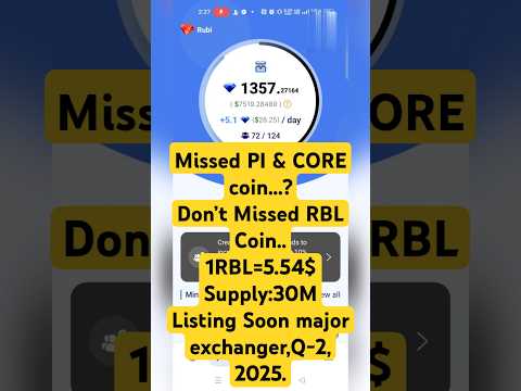 Biggest Blockchain Verified Crypto Airdrop-2025 || Rubi Network || earn up to $1k #airdrop #crypto