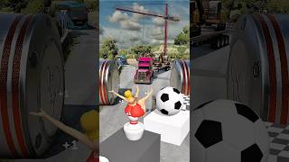 Bus Crash Vs Squeezy Girl Jump Android/PC Gameplay#shorts#fun#gameplay#mobilegame
