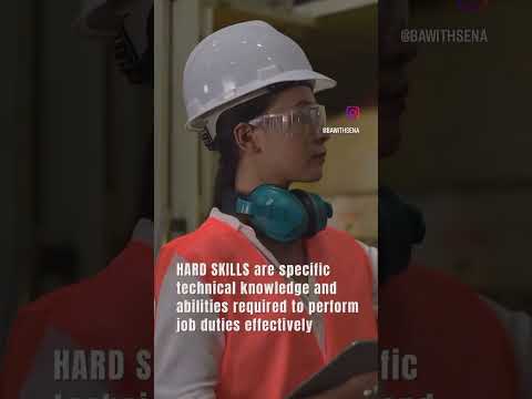 Did you know the difference? Comment if you knew it! 🤭 #softskills #hardskill #techcareer #career