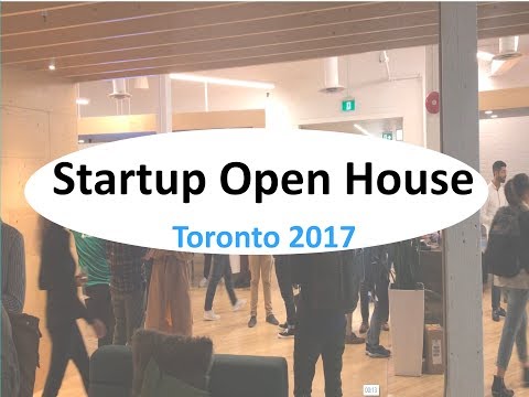 Startup Open House. Toronto 2017