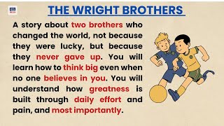 The Wright Brothers  || Improve Your English With Learn and Speak English✅️
