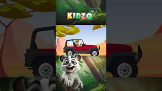 Jungle Safari Part #1 | Kids Cartoon Zoo | Kidzo TV #hindibalgeet #kidsrhymeshindi #rhymesinhindi