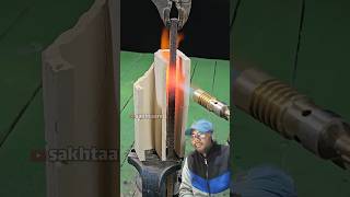 Heating a Metal Rod Without a Furnace | Smart Engineering Trick #Shorts #experiment #tips #diy