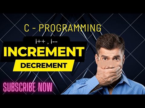 What is increment and decrement operators in C?✅