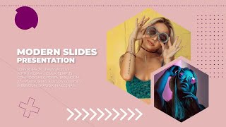 Modern Slides Presentation After Effects Templates