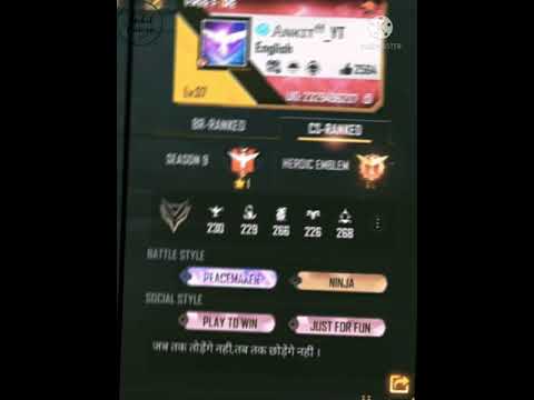 ||mera GARENA FREE FIRE MAX acoount||