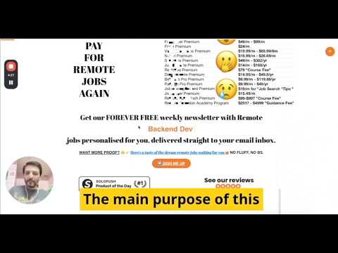 Remote Jobs Central Explainer Video