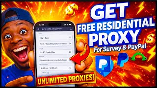 Free Residential Proxy for Multiple Accounts — 100% FREE Dedicated IP for Surveys