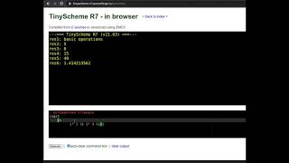 Scheme language brief intro