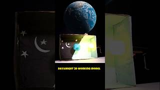 Solar system, Day and night working model - Science Project